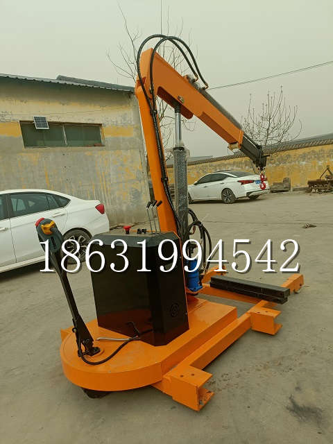 巧家县自卸车厢随车吊 自制轮式四不像起重机 四驱平板吊 5吨 贵盛